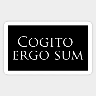 Cogito, ergo sum Magnet